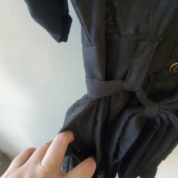 Animal print belted button up dress‎ size 10 - Picture 4 of 7